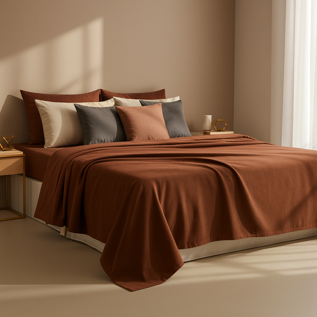 Mocha Brown Signature Bedsheet