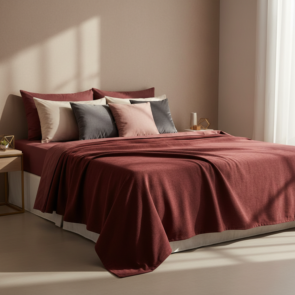 Burgundy Royale Bedsheet